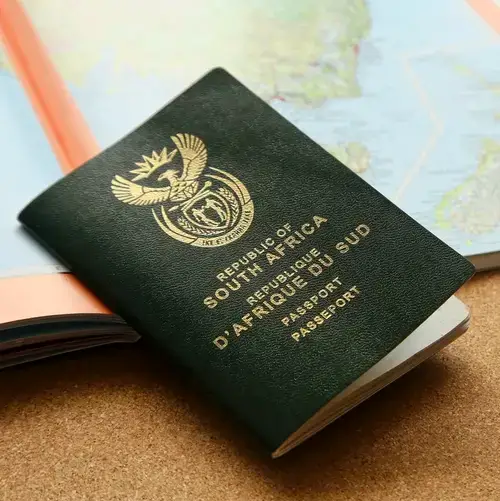 Aplikacioni për fotografitë e pasaportave dhe identitetit të Afrikës së Jugut